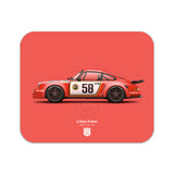 1975 Classic 3.0 RSR (Le Mans 24 Hours) illustration Mouse Pad