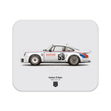 1975 Classic 3.0 RSR (Daytona 24 Hours) illustration Mouse Pad