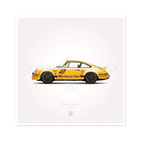 1973 Classic RS, RSR (GP Edition) Illustration Poster Print - Set of 4