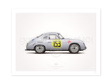 1953 356 Panamericana #153 Illustration Poster Print