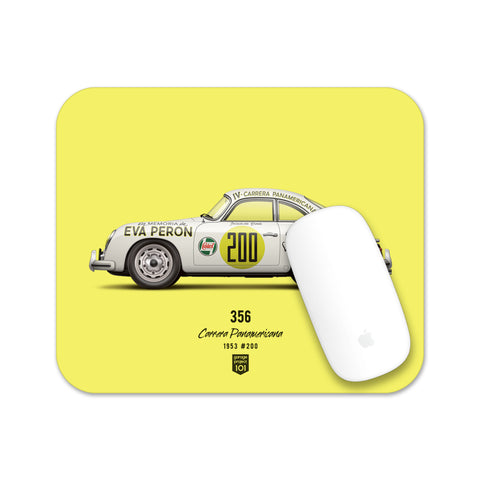 1953 356 Panamericana #200 illustration Mouse Pad