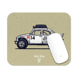 Crew 014 Classic Baja Bug, Beetle illustration Mouse Pad