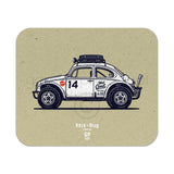 Crew 014 Classic Baja Bug, Beetle illustration Mouse Pad