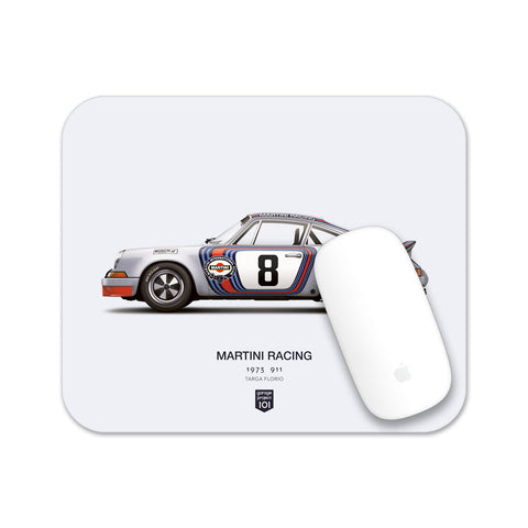 Classic 1973 Martini Racing  (Targa Florio) illustration Mouse Pad
