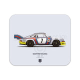 1973 Classic Martini Racing (Zeltweg 1000 km) illustration Mouse Pad