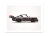 1973 Classic RSR Zeltweg (GP Edition) Illustration Poster Print