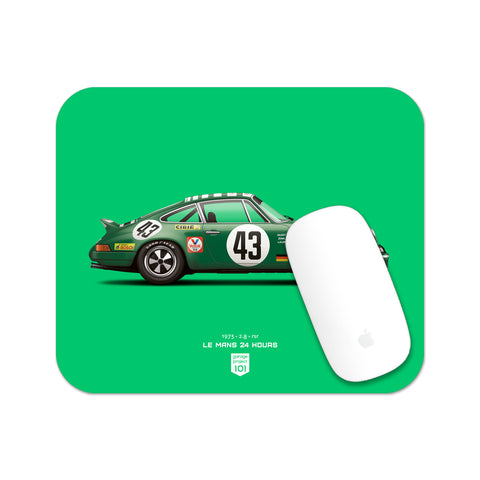 1973 Classic 2.8 RSR (Le Mans 24 Hours) illustration Mouse Pad