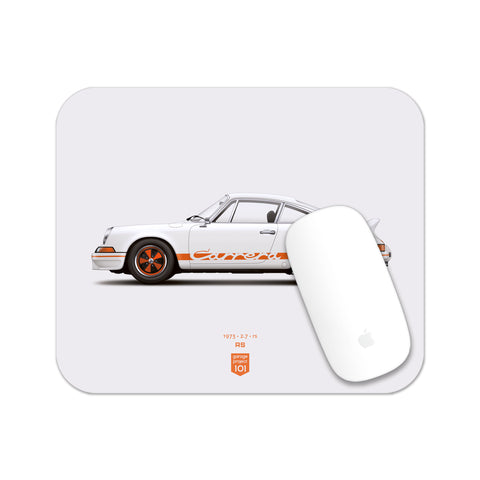 1973 Classic 2.7 RS (White) illustration Mouse Pad