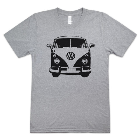 Classic VW Micro Bus Front Graphic T-Shirt