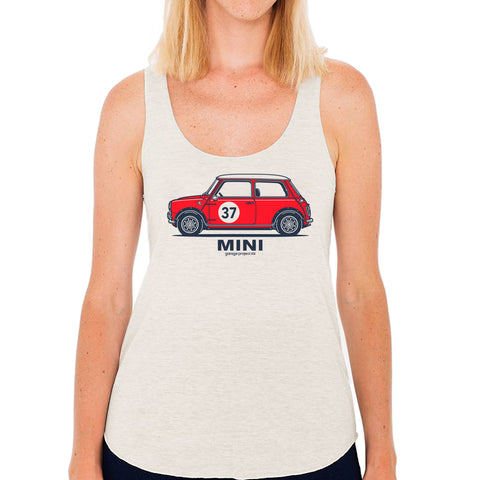Classic Mini Cooper S Side Women's Tank Top (Junior Size)