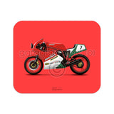 Ducati 750 F1 Motorcycle illustration Mouse Pad