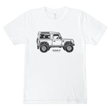 Land Rover Defender Side Graphic T-Shirt