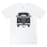 Crew 008 - Peace and Love, Classic VW Bus Type 2 T-Shirt