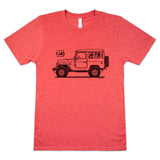 Crew 009 Classic 1980 FJ40 Side T-Shirt