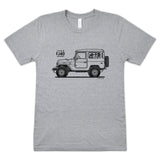 Crew 009 Classic 1980 FJ40 Side T-Shirt