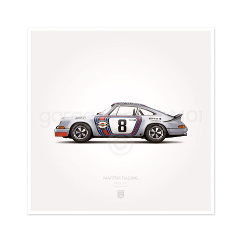 Poster Porsche 911 Poster Auto Mens Racing Print Fine Art By