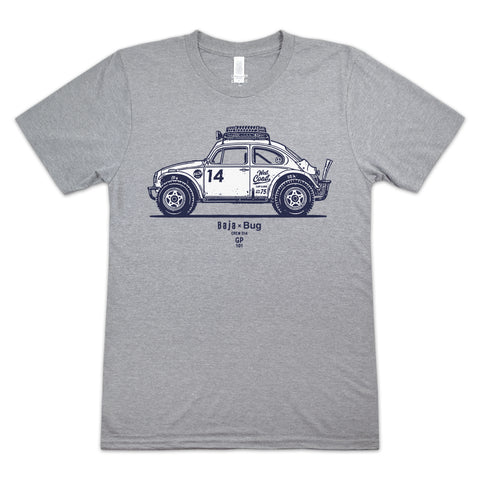 Crew014 Classic Baja Bug, Beetle T-Shirt