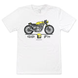 Crew 002 - Yamaha SR400 Cafe Racer T-Shirt