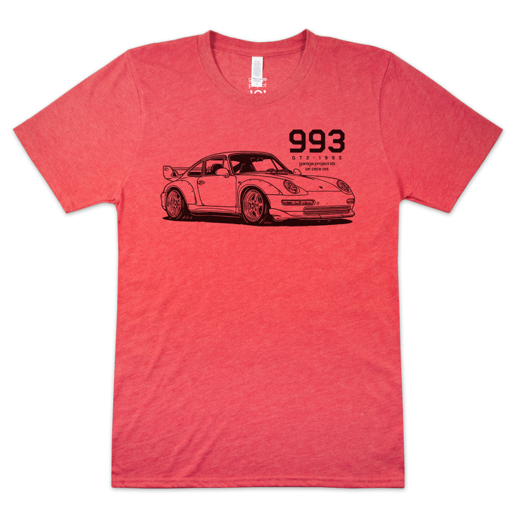 Crew 005 - Classic 993 GT2 T-Shirt – GarageProject101