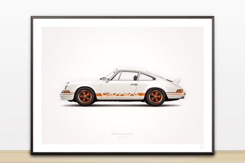 Poster Porsche 911 Poster Auto Mens Racing Print Fine Art By