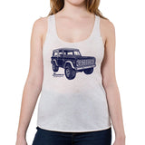 Classic Ford Bronco Women's Tank Top (Junior Size)