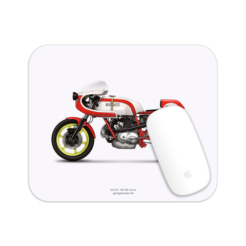 Ducati 750ss Corsa Motorcycle illustration Mouse Pad