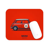 Classic Mini Cooper S Mk I illustration Mouse Pad