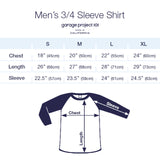 Crew 001 - Old School Speed Shop 3/4 Sleeve, Baseball Shirt