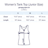 Crew 001 - Old School Speed Shop Women's Tank Top (Junior Size)